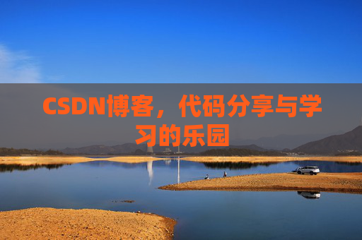 CSDN博客，代码分享与学习的乐园